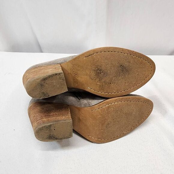 Sam Edelman Women's Marielle Gray Suede Ankle Booties Boots Size 6 M - Picture 7 of 10